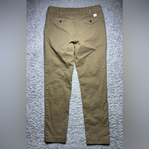 American Eagle Pants Mens 30 x 32 Slim Straight Lived In Khaki Flex Old Money - Picture 5 of 5